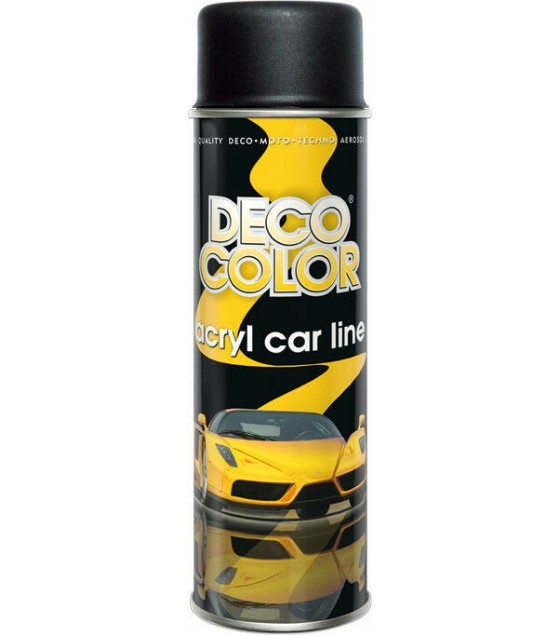 Deco Color Acryl Car Line Черный мат 500мл